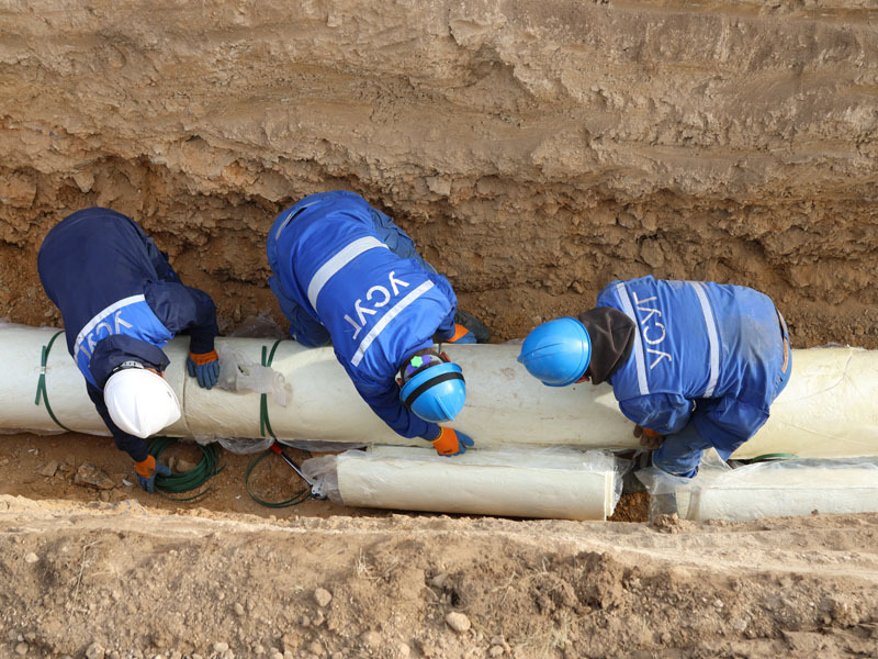 Яармагийн барилгын компаниуд зэвтэй усны асуудлаа шийдэж, шугам сүлжээгээ шинэчилж эхэлжээ